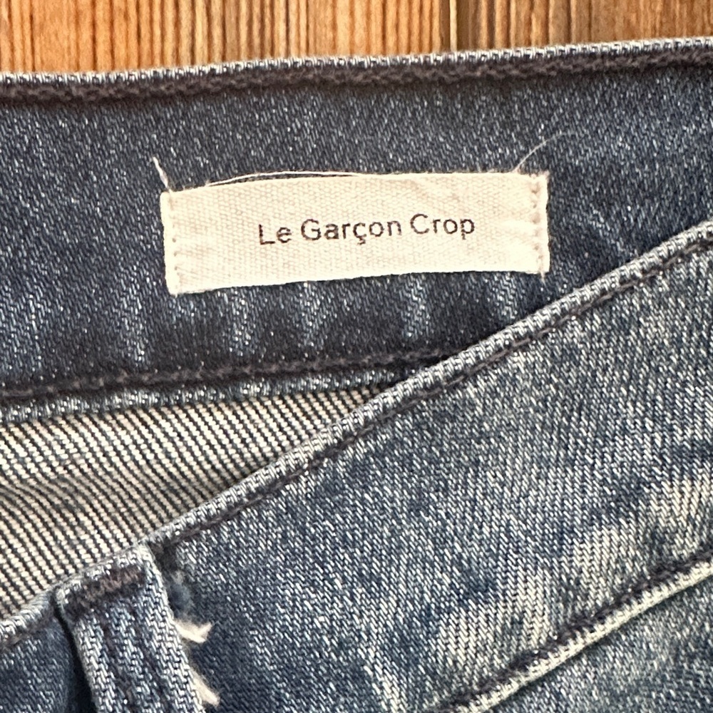 Frame le Garçon cropped jeans 26 Wash Clover Hill Clean - Picture 4 of 12